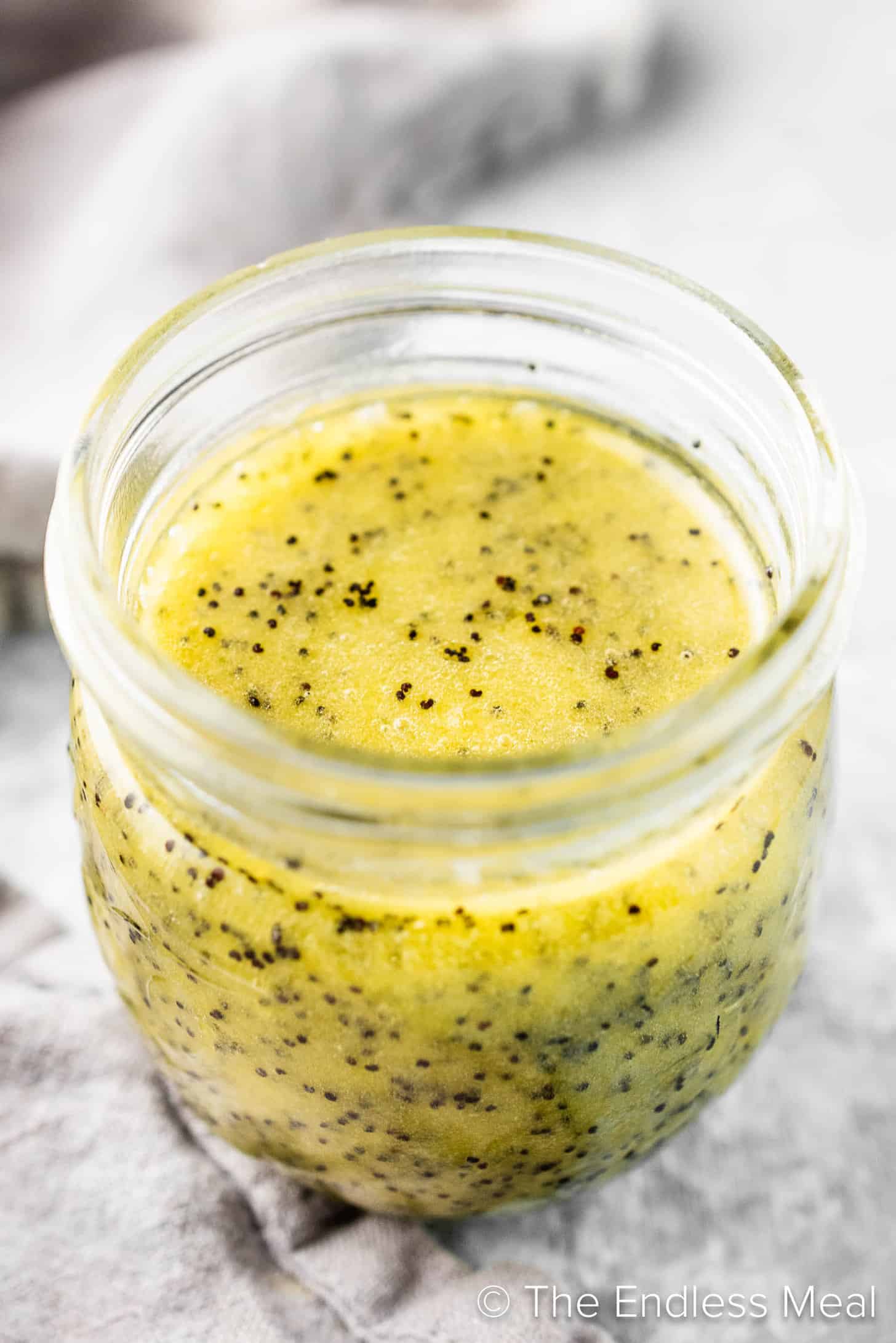 Whip Up Bright & Tangy Lemon Poppy Seed Dressing in Just 5 Minutes